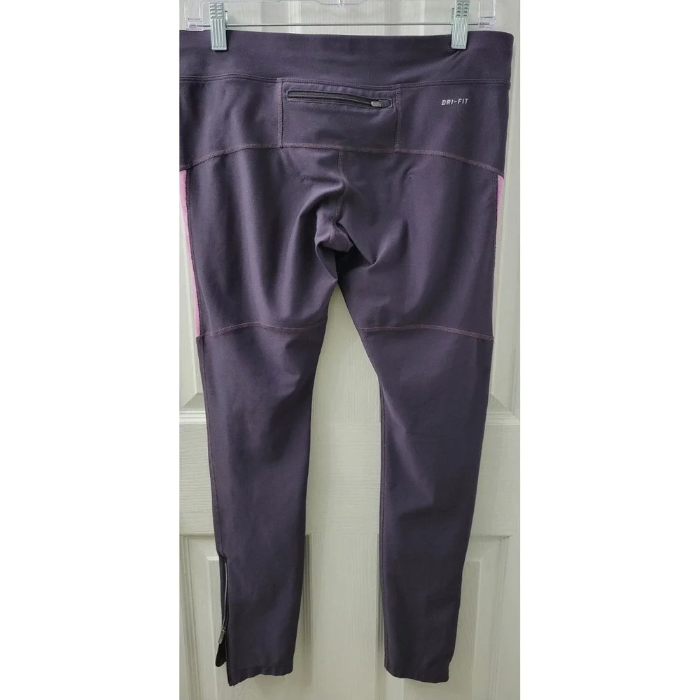 Nike Dri-Fit Leggings Large Ankle Length Inseam 28